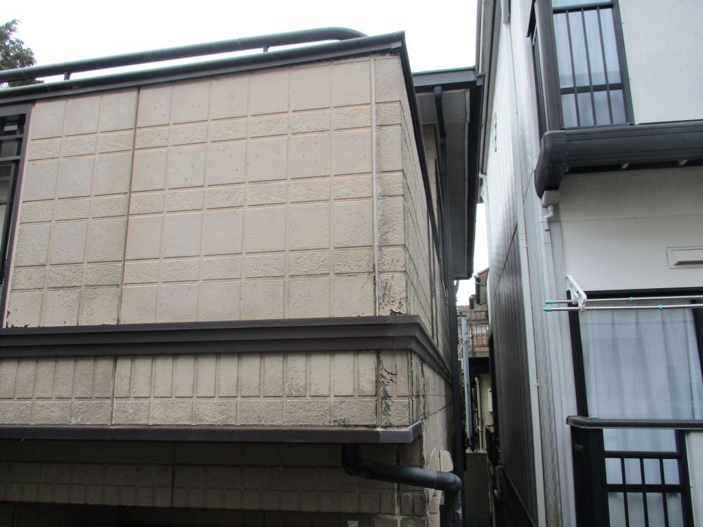 横浜市 T様邸 外壁塗装・屋根施工前2