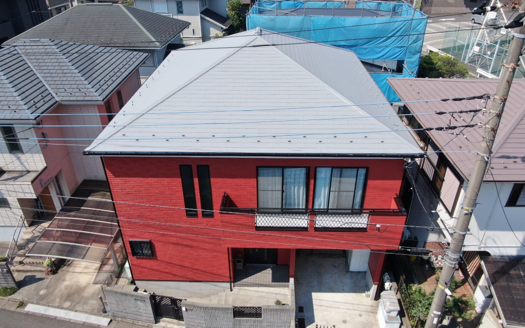 横浜市S様邸 外壁・屋根塗装工事施工後02